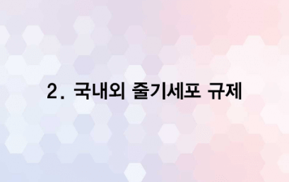 엔젤 2강좌 국내외 줄기세포 규제